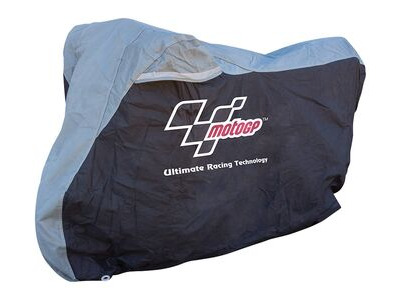 MotoGP Dust Cover - Black/Grey - XL Fits 1200cc And Over