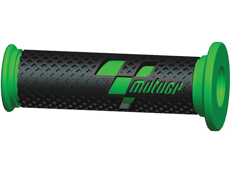 MotoGP Premium Race Grips Black Green click to zoom image