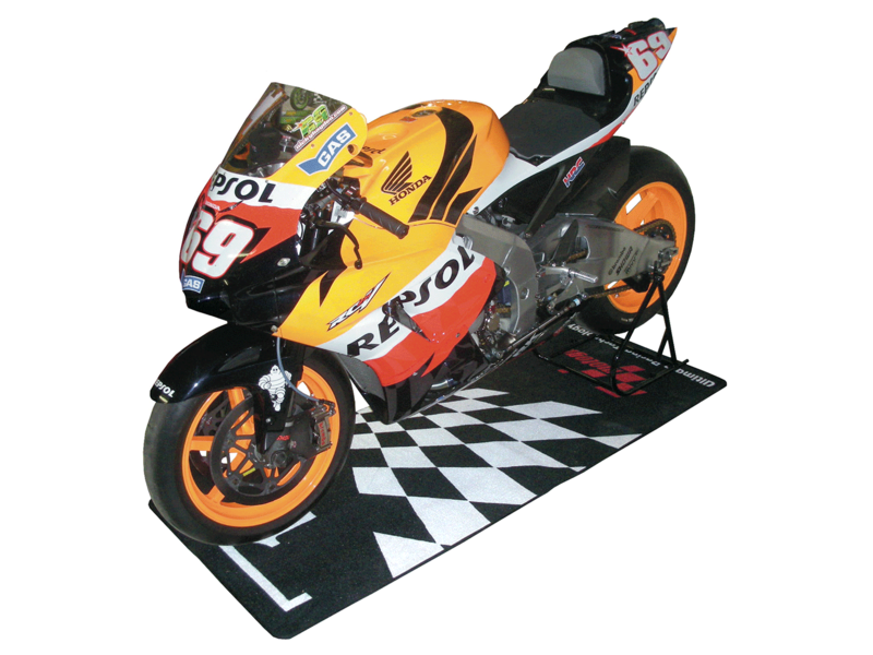 MotoGP Parc Ferme Design Garage Pit Mat 190 X 80cm click to zoom image