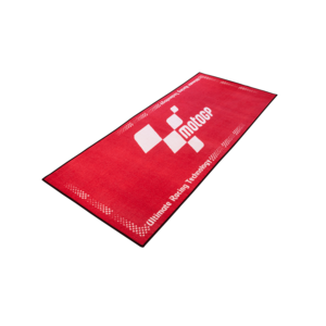 MotoGP Red With White Logo Pro Garage Pit Mat 190 X 80cm 