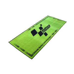 MotoGP Green With Black Logo Pro Garage Pit Mat 190 X 80cm 