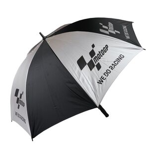 MotoGP "We Do Racing" Black & Silver Track Umbrella (Replaces MGPUMB06) click to zoom image