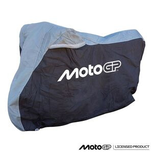MOTOGP Dust Cover - Black/Grey - Large Fits 750-1100cc 