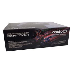 MOTOGP Rain Cover - Black/Grey - Large Fits 750-1000cc click to zoom image