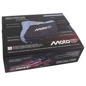 MOTOGP Rain Cover - Black/Grey - Large Fits 750-1000cc click to zoom image