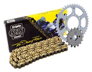 Triple S Chain and Sprocket Kit for Ducati 821 MONSTER/STEALTH/STRIPE 14-19 