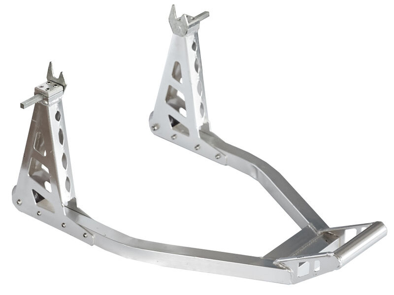 BIKEWORKSHOP JL-M03006 Aluminium rear motorcycle paddock stand with hooks click to zoom image