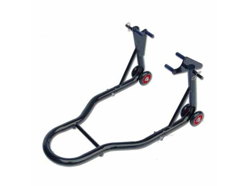 BIKEWORKSHOP JL-M05015 steel front motorcycle paddock stand with forks click to zoom image