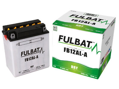 FULBAT Battery Dry - FB12AL-A, With Acid Pack