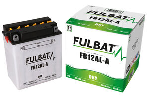 FULBAT Battery Dry - FB12AL-A, With Acid Pack 