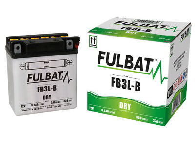 FULBAT Battery Dry - FB3L-B, With Acid Pack