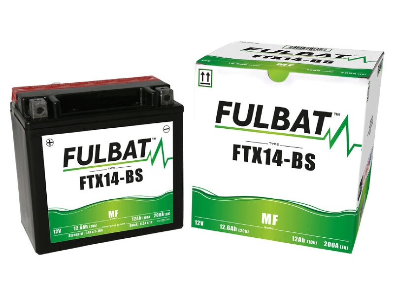 FULBAT Battery MF - FTX14-BS click to zoom image