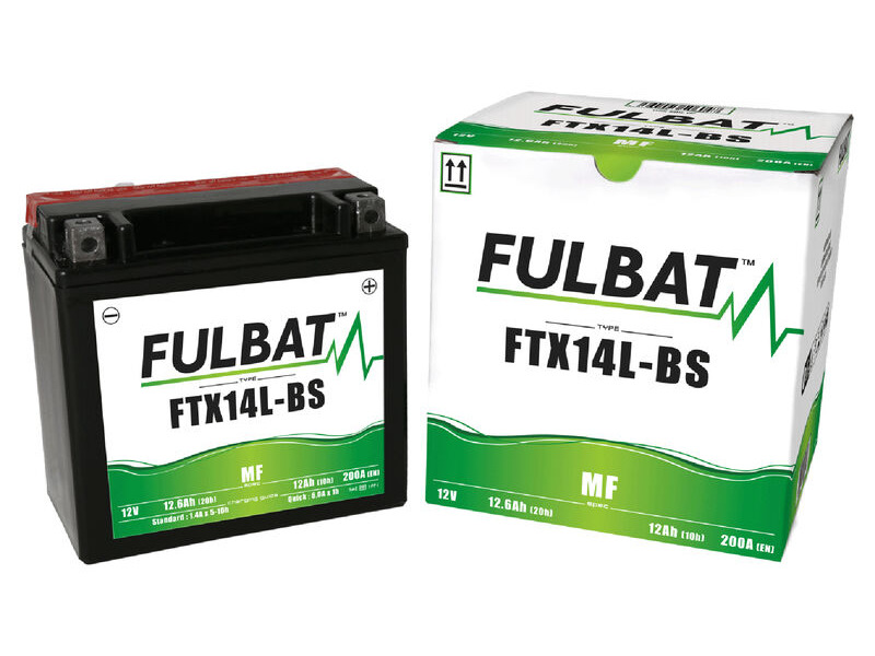 FULBAT Battery MF - FTX14L-BS click to zoom image