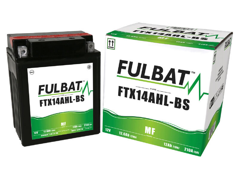 FULBAT Battery MF - FTX14AHL-BS click to zoom image