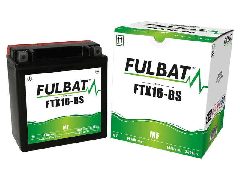 FULBAT Battery MF - FTX16-BS click to zoom image