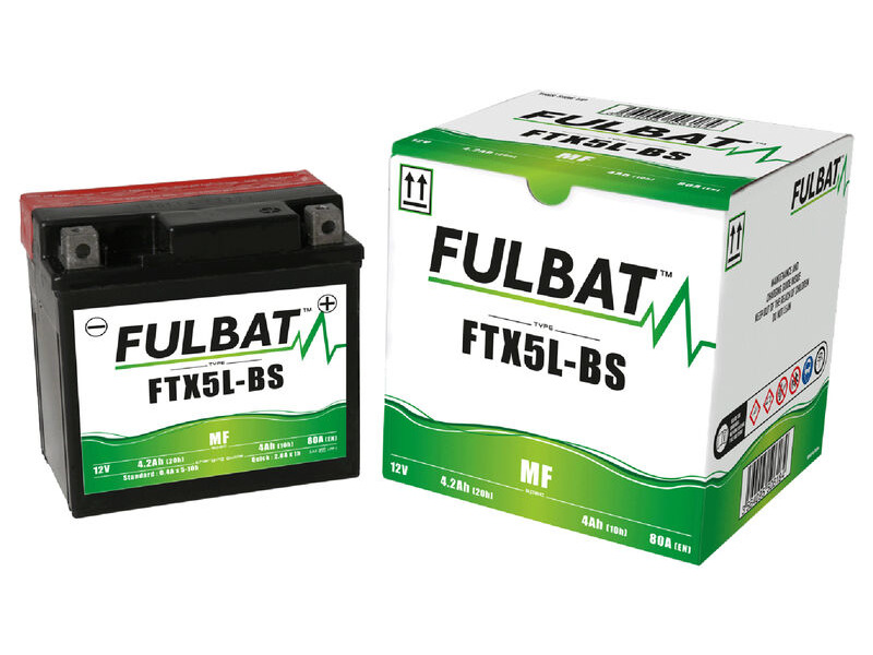 FULBAT Battery MF - FTX5L-BS click to zoom image