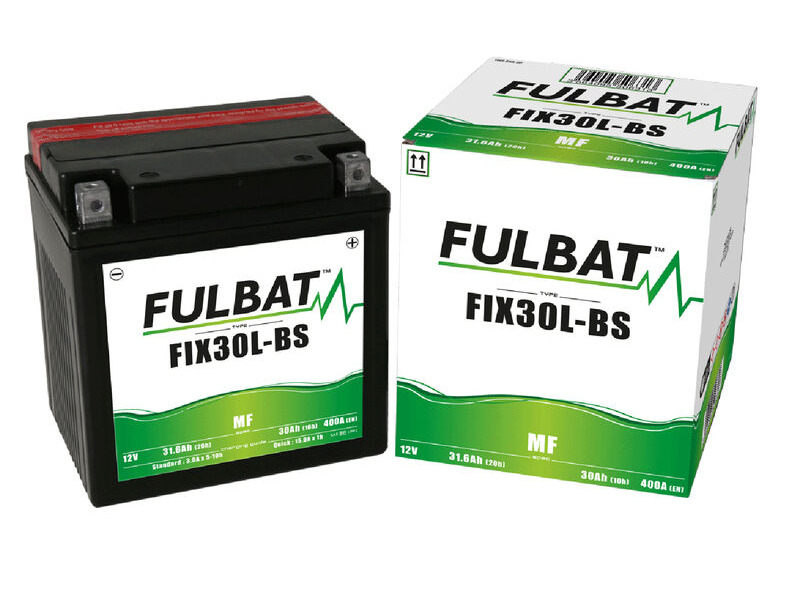 FULBAT Battery MF - FIX30L-BS click to zoom image