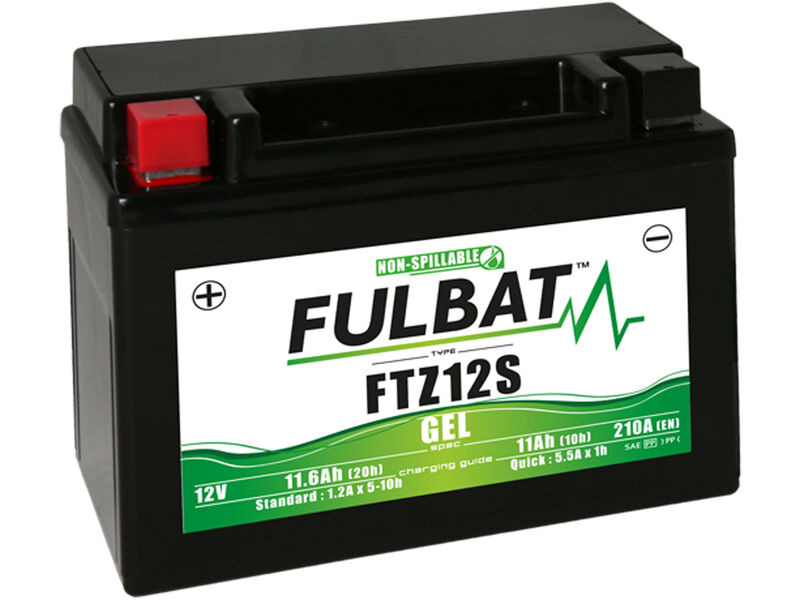 FULBAT Battery Gel - FTZ12S click to zoom image