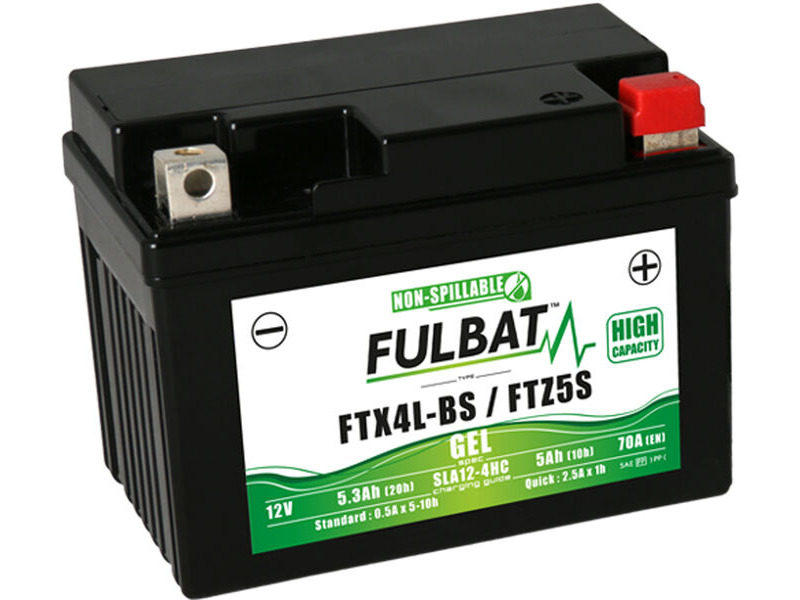 FULBAT Battery Gel - FTX4L-BS / FTZ5S click to zoom image