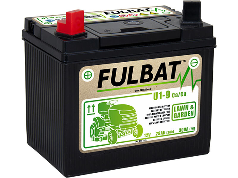 FULBAT Battery Dry - U1-9, With Acid Pack click to zoom image