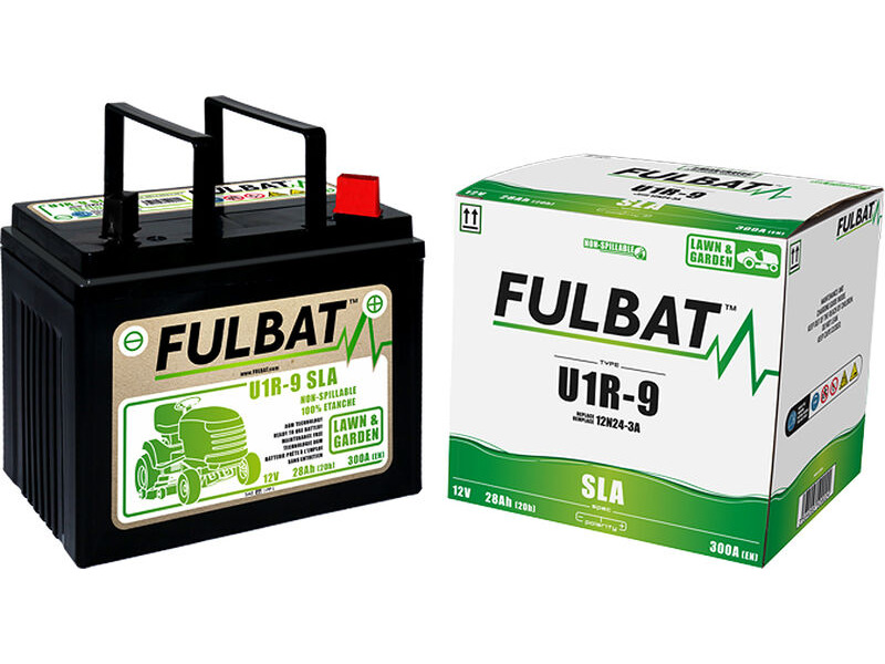 FULBAT Battery Dry - U1R-9, With Acid Pack click to zoom image