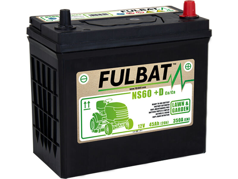 FULBAT Battery Ca/Ca - NS60 +D click to zoom image