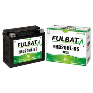 FULBAT FHD20HL-BS (H.D.) - GEL Replaces HVT1 Harley 65989-97 click to zoom image