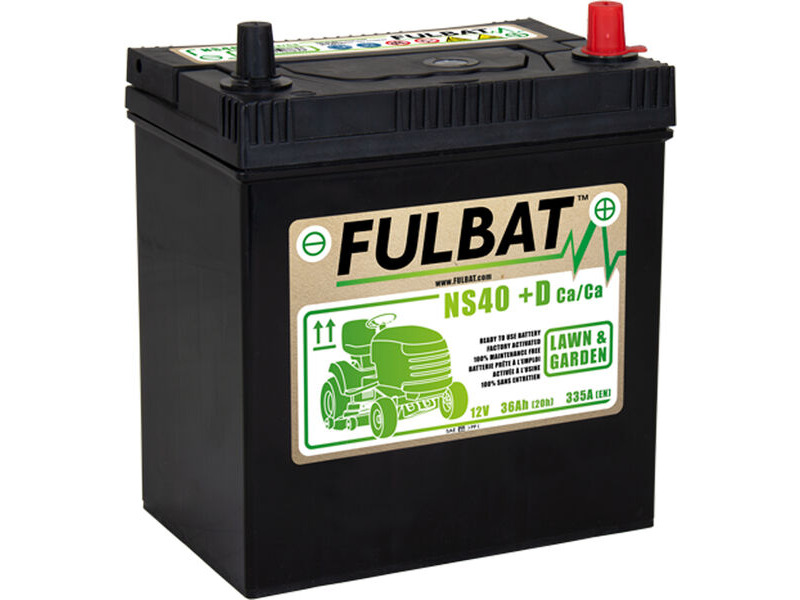 FULBAT Battery Ca/Ca - NS40 +D click to zoom image