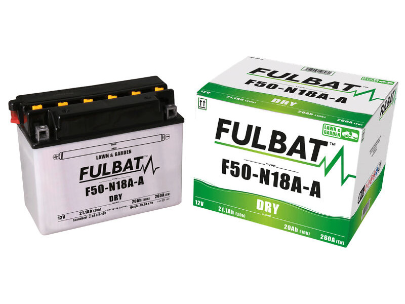 FULBAT Battery Dry - F50-N18A-A , With Acid Pack click to zoom image