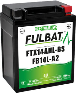 FULBAT Battery Gel - FTX14AHL-BS / FB14L-A2 ( 4) 