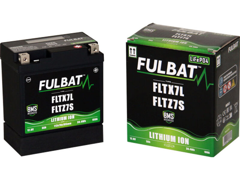FULBAT Lithium FLTZ7L-FLTZ7S Battery click to zoom image