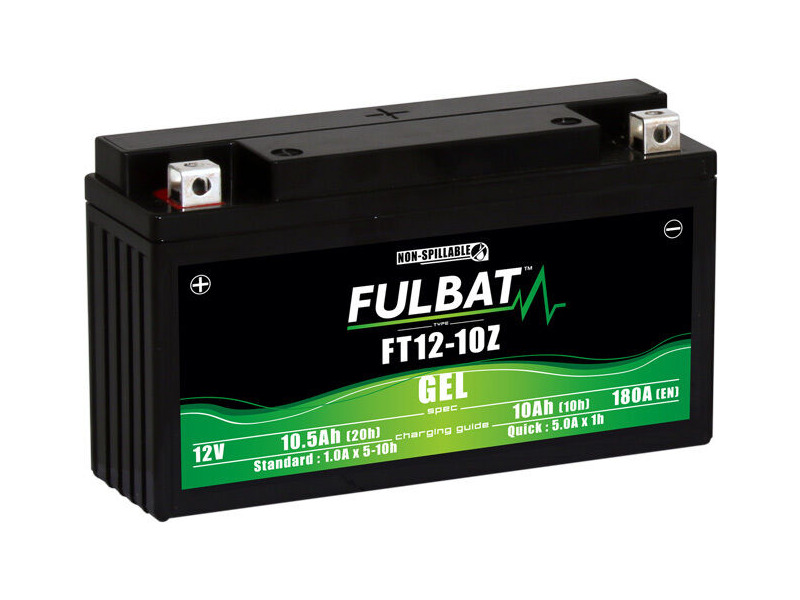 FULBAT FT12-10Z (WC) Gel Factory Activated Battery click to zoom image