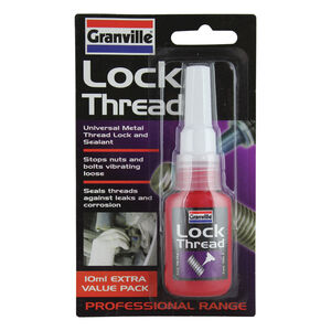 GRANVILLE Thread Lock and Seal 10ml Singels 