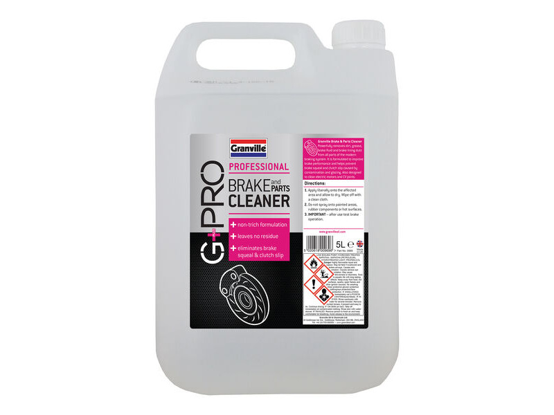 GRANVILLE G+PRO Brake And Parts Cleaner - 5 Litre click to zoom image