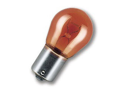 LAMPION Bulb BAU15S 12v 21w OSP Dark Amber Per 10 (581)