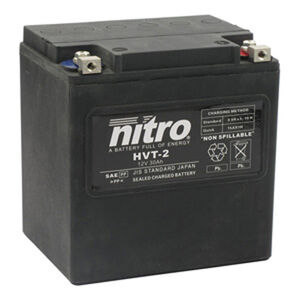NITRO BATT sealed HVT02 (YIX30L) Harley 66010-97 (2) 
