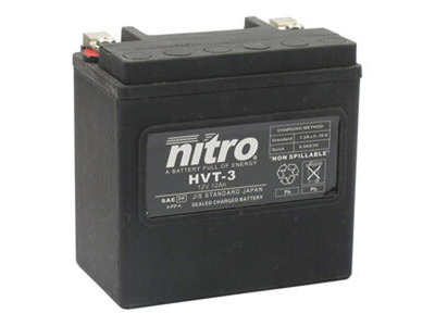 NITRO BATT sealed HVT03 (YTX14LBS) Harley 65958-04 (3)