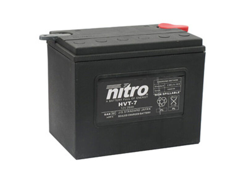 NITRO BATT sealed HVT07 (YHD12) Harley 66007-84 (2) click to zoom image