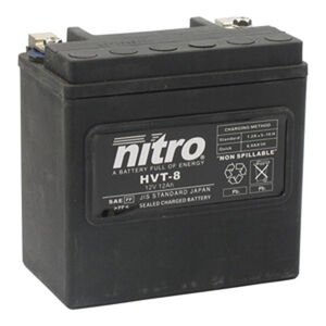 NITRO BATT sealed HVT08 (YTX14BS) Harley 66007-84 (3) 