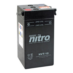 NITRO BATT HVT10 (YB2-6) without acid Harley 66006-29 6V (4) 