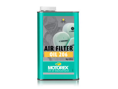 MOTOREX Air Filter Oil 206 Liquid Blue 1L
