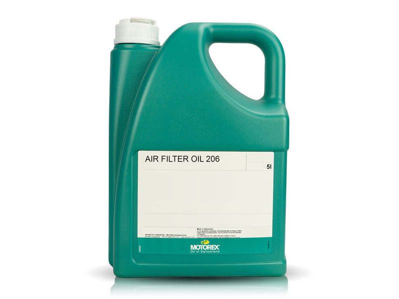 MOTOREX Air Filter Oil 206 Liquid Blue 5L click to zoom image