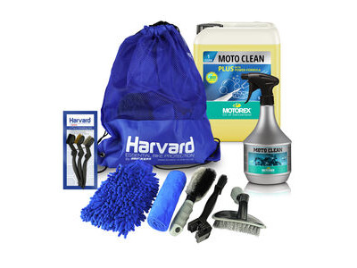 MOTOREX Motoclean bundle of 1 ltr Atomiser, 20llt refill plus full Harvard cleaning kit