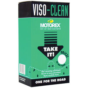 MOTOREX MOTOREX VISOR CLEAN - PER 72 ( 12 packs of 6 wipes per pack) 