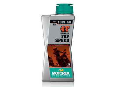MOTOREX Top Speed 4T Synthetic High Performance JASO MA2 10w/40 1L
