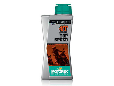 MOTOREX Top Speed 4T Synthetic High Performance JASO MA2 10w/30 1L