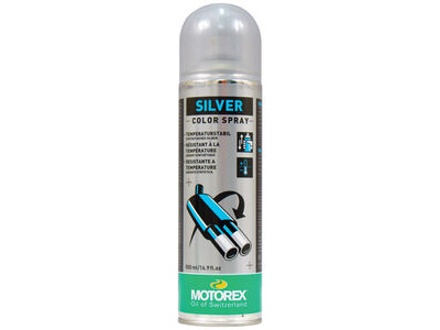 MOTOREX Silver Colour Spray (+400C) Aerosol 500ml