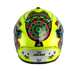 AXXIS Draken S Star C3 Gloss Fluor Yellow click to zoom image