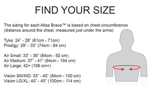 ATLAS Air Lite Adult Neck Brace White click to zoom image