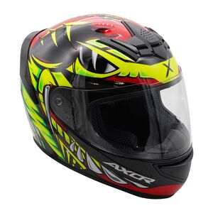 AXOR Helmet Rage Full Face - Python Red Yellow Black Gloss click to zoom image